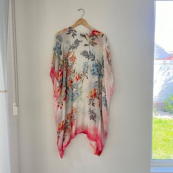 Tolani Floral Kimono Cotton Modal - Picture 3 of 13